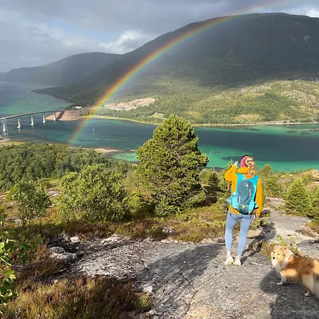 Сasa de vacaciones Nothern Light Beachhouse Sand (Troms)
